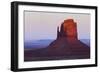 East Mitten, Monument Valley, Navajo Tribal Park, Arizona, Usa-Rainer Mirau-Framed Photographic Print