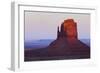 East Mitten, Monument Valley, Navajo Tribal Park, Arizona, Usa-Rainer Mirau-Framed Photographic Print