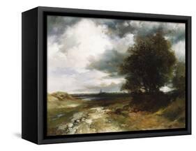 East Moriches, 1900-Thomas Moran-Framed Stretched Canvas