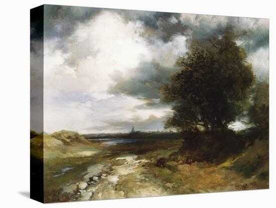 East Moriches, 1900-Thomas Moran-Stretched Canvas