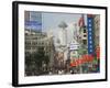 East Nanjing Pedestrian Street, Huangpu District, Shanghai, China-Jochen Schlenker-Framed Photographic Print