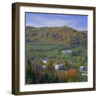 East Orange Village, Vermont, New England, USA-Roy Rainford-Framed Photographic Print