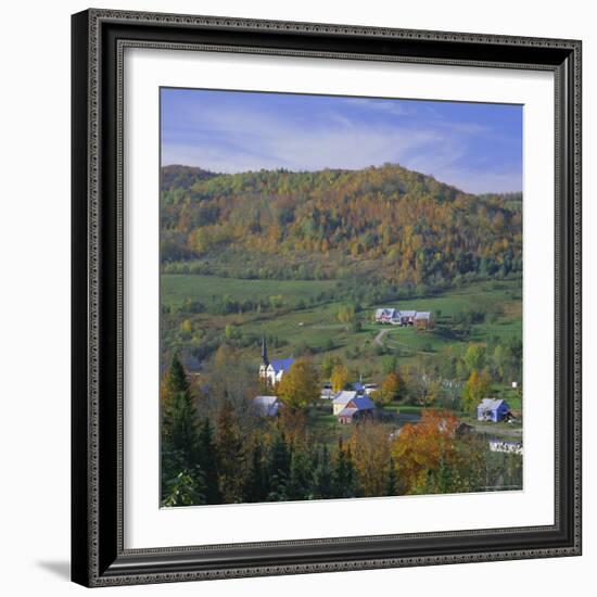 East Orange Village, Vermont, New England, USA-Roy Rainford-Framed Photographic Print