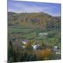 East Orange Village, Vermont, New England, USA-Roy Rainford-Mounted Photographic Print