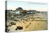 East Parade and Sands, Bognor Regis, West Sussex, 1950-null-Stretched Canvas