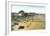 East Parade and Sands, Bognor Regis, West Sussex, 1950-null-Framed Giclee Print