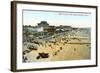 East Parade and Sands, Bognor Regis, West Sussex, 1950-null-Framed Giclee Print