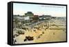 East Parade and Sands, Bognor Regis, West Sussex, 1950-null-Framed Stretched Canvas