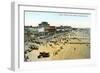 East Parade and Sands, Bognor Regis, West Sussex, 1950-null-Framed Giclee Print