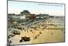 East Parade and Sands, Bognor Regis, West Sussex, 1950-null-Mounted Giclee Print