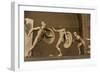 East Pediment's Group of the Temple of Aegina. Ca. 490 BC. Detail-null-Framed Giclee Print