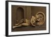 East Pediment's Group of the Temple of Aegina. Ca. 490 BC-null-Framed Giclee Print
