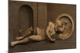 East Pediment's Group of the Temple of Aegina. Ca. 490 BC-null-Mounted Giclee Print