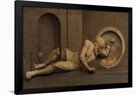 East Pediment's Group of the Temple of Aegina. Ca. 490 BC-null-Framed Giclee Print