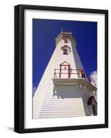 East Point Lighthouse, Prince Edward Island, Canada-Walter Bibikow-Framed Photographic Print