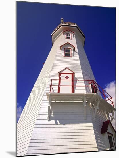 East Point Lighthouse, Prince Edward Island, Canada-Walter Bibikow-Mounted Photographic Print