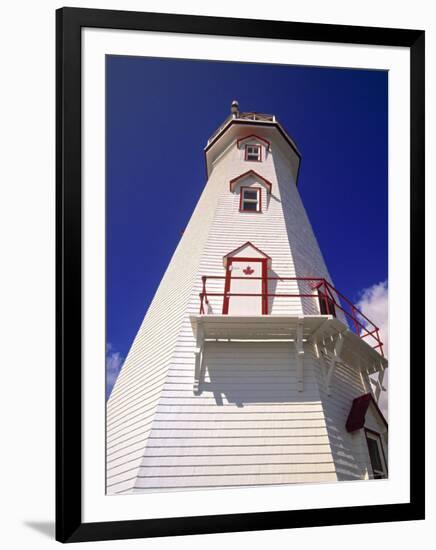 East Point Lighthouse, Prince Edward Island, Canada-Walter Bibikow-Framed Photographic Print