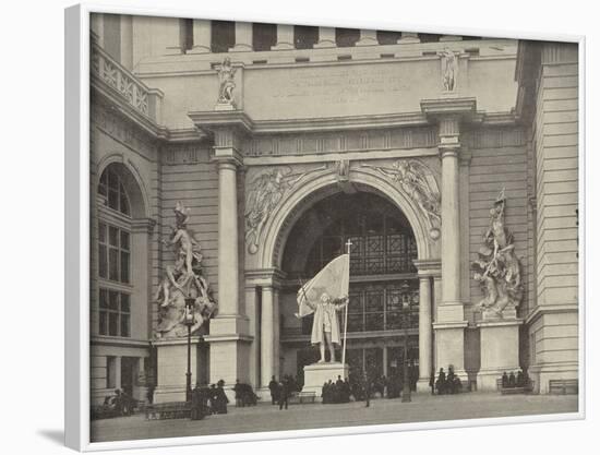 East Portal of the Administration Building-null-Framed Photographic Print