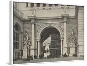 East Portal of the Administration Building-null-Framed Photographic Print