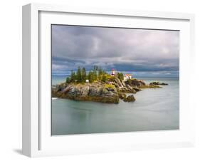 East Quoddy (Head Harbour) Lighthouse, Campobello Island, New Brunswick, Canada, North America-Alan Copson-Framed Photographic Print