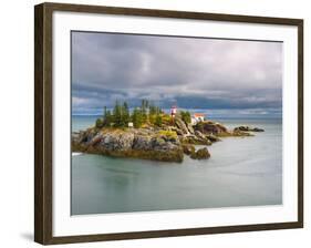 East Quoddy (Head Harbour) Lighthouse, Campobello Island, New Brunswick, Canada, North America-Alan Copson-Framed Photographic Print