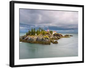 East Quoddy (Head Harbour) Lighthouse, Campobello Island, New Brunswick, Canada, North America-Alan Copson-Framed Photographic Print