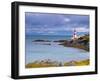 East Quoddy (Head Harbour) Lighthouse, Campobello Island, New Brunswick, Canada, North America-Alan Copson-Framed Photographic Print