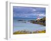 East Quoddy (Head Harbour) Lighthouse, Campobello Island, New Brunswick, Canada, North America-Alan Copson-Framed Photographic Print