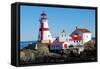 East Quoddy Lighthouse, Campobello Island, New Brunswick, Canada-lightningboldt-Framed Stretched Canvas