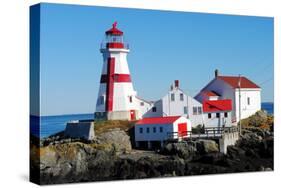 East Quoddy Lighthouse, Campobello Island, New Brunswick, Canada-lightningboldt-Stretched Canvas