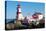 East Quoddy Lighthouse, Campobello Island, New Brunswick, Canada-lightningboldt-Stretched Canvas