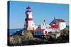 East Quoddy Lighthouse, Campobello Island, New Brunswick, Canada-lightningboldt-Stretched Canvas