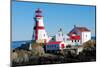 East Quoddy Lighthouse, Campobello Island, New Brunswick, Canada-lightningboldt-Mounted Photographic Print