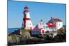 East Quoddy Lighthouse, Campobello Island, New Brunswick, Canada-lightningboldt-Mounted Photographic Print