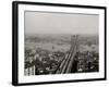 East River and Brooklyn Bridge, New York, N.Y.-null-Framed Photo