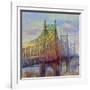 East River Bridge-Longo-Framed Giclee Print