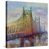 East River Bridge-Longo-Stretched Canvas