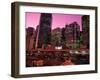 East River Drive at Night, NYC, NY-Rudi Von Briel-Framed Photographic Print