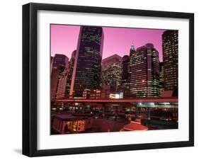 East River Drive at Night, NYC, NY-Rudi Von Briel-Framed Photographic Print