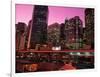 East River Drive at Night, NYC, NY-Rudi Von Briel-Framed Photographic Print