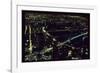 East River NYC Bridges from WTC-Robert Goldwitz-Framed Photographic Print