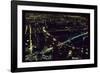 East River NYC Bridges from WTC-Robert Goldwitz-Framed Photographic Print