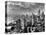 East River Waterfront and Manhattan, 1931-null-Stretched Canvas