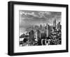 East River Waterfront and Manhattan, 1931-null-Framed Premium Photographic Print