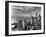 East River Waterfront and Manhattan, 1931-null-Framed Premium Photographic Print