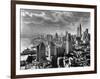 East River Waterfront and Manhattan, 1931-null-Framed Photographic Print