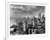 East River Waterfront and Manhattan, 1931-null-Framed Photographic Print