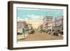 East Second Street, Casper, Wyoming-null-Framed Art Print