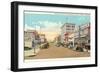 East Second Street, Casper, Wyoming-null-Framed Art Print