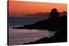 East Shore Sunset, San Francisco Bay-Vincent James-Stretched Canvas